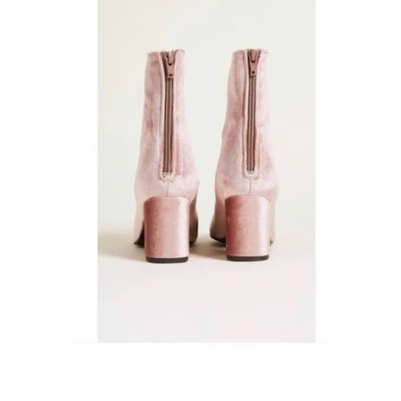 Free People velvet Cecile block heel - Picture 4 of 5